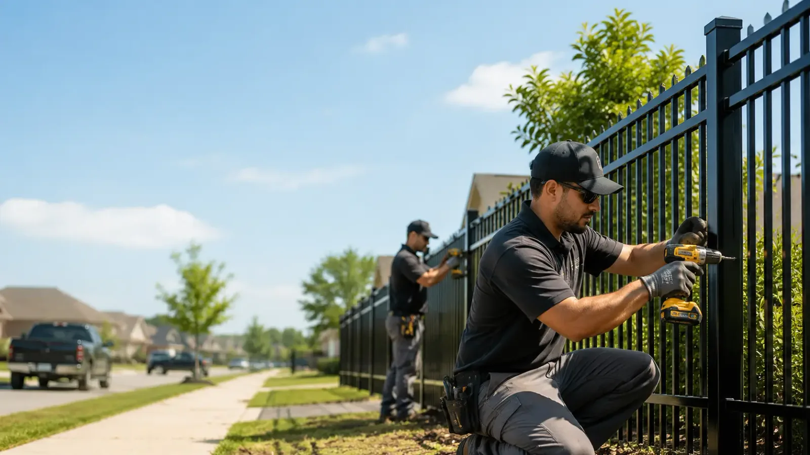 Metal Fence Installation in Red Level, AL
